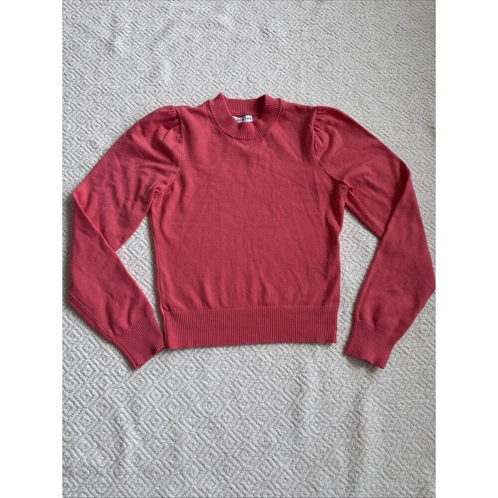 And Now This Women's Crewneck Puff-Sleeve Sweater  Size S